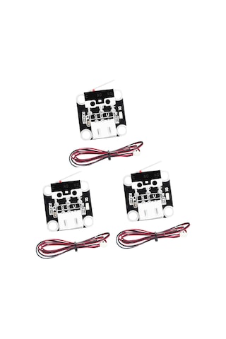 Shineyee Aibecy 3'lü Paket 3d Yazıcı Limit Switch - 1 Metre Kablolu, 250v/5a, 20.5x20.5x7mm Boyutlu Aksesuar