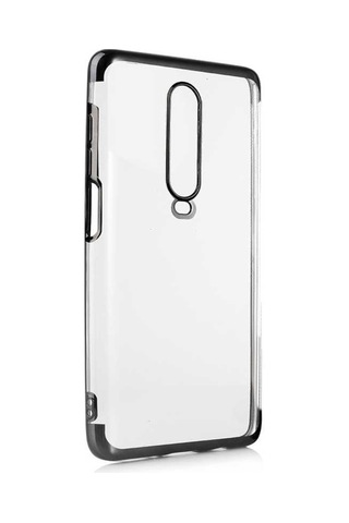 Xiaomi Redmi K30 Kılıf Zore Dört Köşeli Lazer Silikon Kılıf