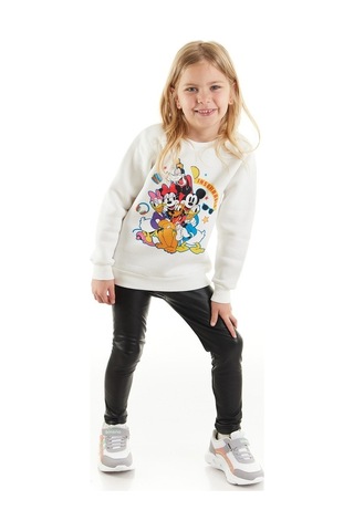 Supermino Minnie Mouse Lisanslı Kız Çocuk Sweatshirt 20170
