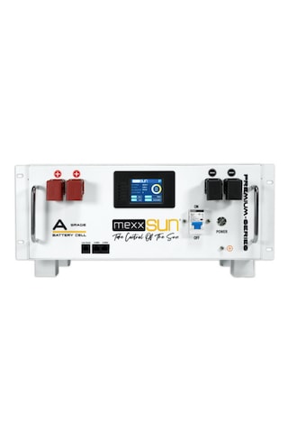 Mexxsun 25.6 Volt-100ah 2.56kwh Lifepo4 Kaset/rack Tipi Lityum Akü