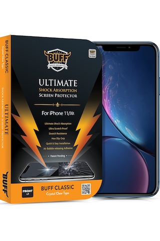 Buff Apple Uyumlu iPhone 11 / Xr Ekran Koruyucu