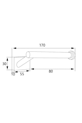 Soho Pıccolo Tuvalet Kağıtlık Krom Tekli