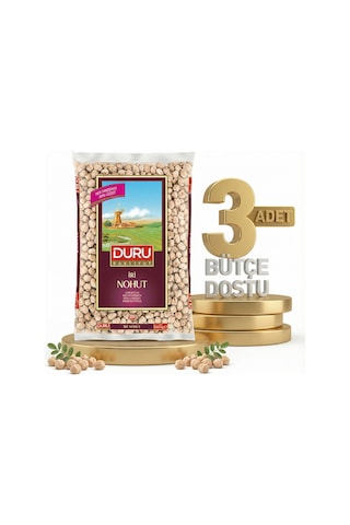 Duru İri Nohut 3x1 Kg