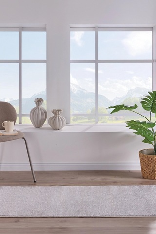 Textured Yolluk Halı 160x230 Cm Bej