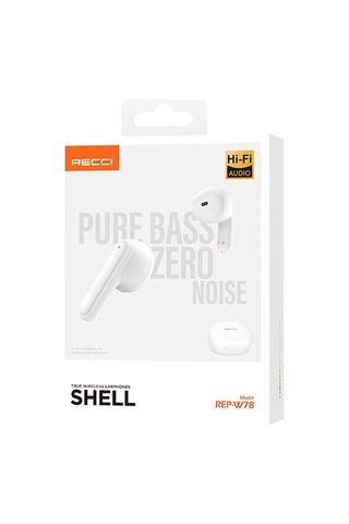 Recci REP-W78 Shell Serisi TWS Bluetooth 5.3 Kulak İçi Kulaklık