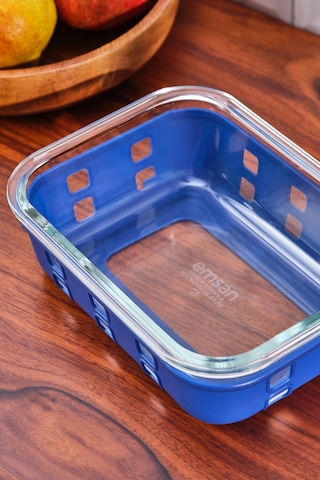 Emsan Smart 1050 Ml Borosilikat Saklama Kabı Çok Renkli