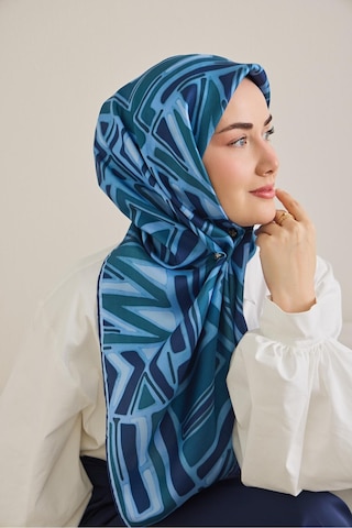 Silk Home Twill İpek Eşarp 11505-09 Mavi