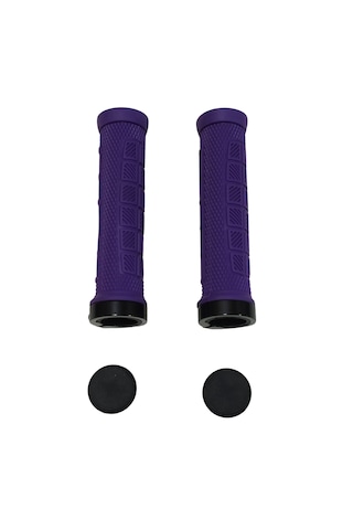 Bisiklet Kilitli Elcik 130 Mm - Alüminyum Kelepçeli Alyan Vidalı Mor Renk Mor