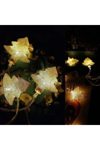 Buffer Metal Örgülü Çam Ağacı Şeklinde Günışığı Şerit Led Işık Zinciri Renk