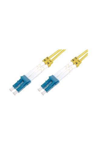 Beek Lc-lc Fiber Optik Patch Kablo, Os 2 9/125 Singlemode, 3.0mm, Lszh, 1 Metre-18791