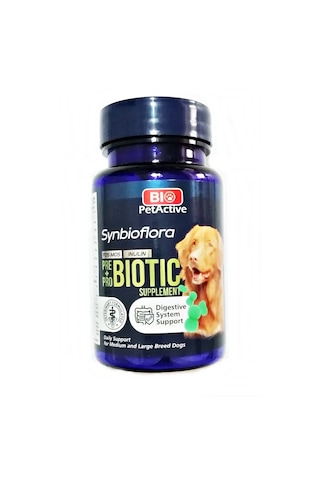 Bio Petactive Biotic Probiyotik Prebiyotik Büyük Orta Irk Köpek 60 Tablet