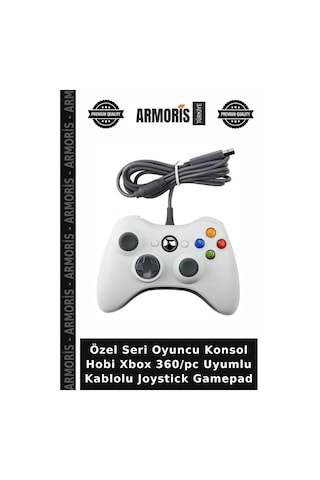 Özel Seri Oyuncu Konsol Hobi Xbox 360/pc Uyumlu Kablolu Joystick Gamepad