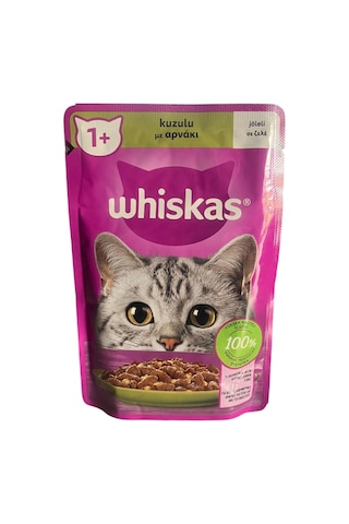 Whiskas Kuzu Etli Kedi Maması 85 Gr 28 Adet