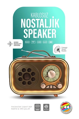 Renkli Aydınlatmalı Taşınabilir Nostaljik Bluetooth Hoparlör Usb Tf Aux Fm/am/sw Radyo Renkli Aydınlatmalı Taşınabilir Nostaljik Bluetooth Hoparlör Usb Tf Aux Fm/am/sw Radyo