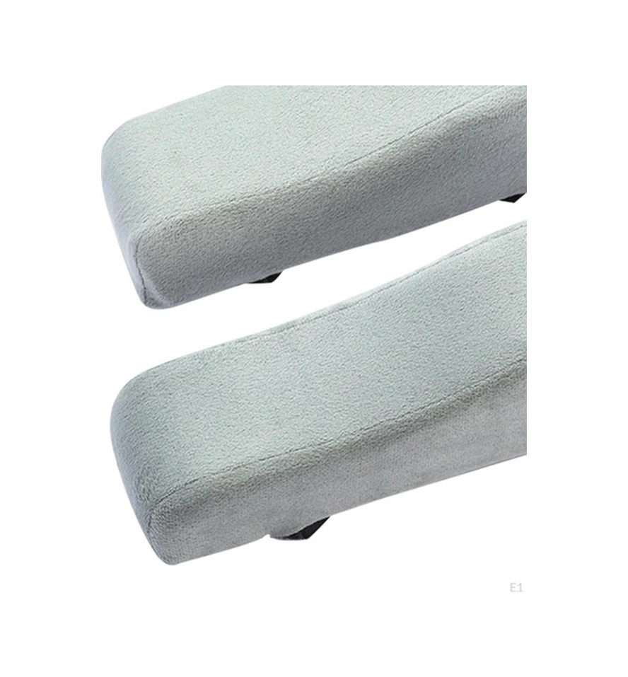 Fastbuy Siyah Bilgisayar İçin 2 Adet Evrensel Kol Koruyucu Kapak, Yeniden Kullanılabilir Kol Dayama Minderi Sandalye Kaplamas Siyah