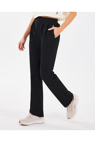 Skechers W Micro Wide Leg Pant Kadın Siyah Pantolon S2510121-001 Siyah