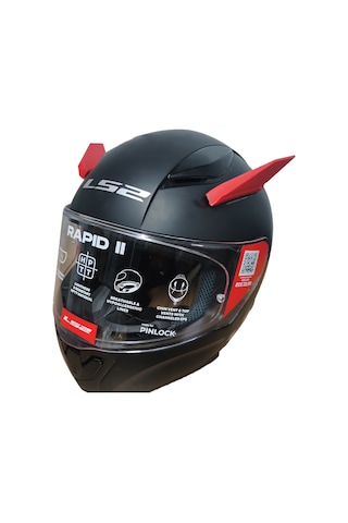 Motospartan Kask Süsü Kanat Kırmızı
