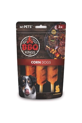 M-pets Bbq Kings Corn Tavuklu Köpek Ödül Maması 90 Gr