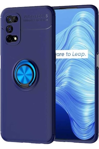 Realme 7 Pro Kilif Yüzüklü Magnetli Ravel Case 389753113
