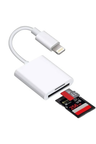İphone İpad Uyumlu Kart Okuyucu Sd Microsd Tf Adaptörü 13 12 11 Pro Max X Xs Xr 8 7 6 Plus 6s Se Air