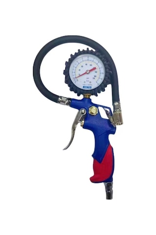 Jeehugo Mekanik Gösterge Li Oto Lastik Basınç Ölçer, Yüksek Hassasiyetli Şişirme Aleti, Gelişmiş Tip Basınç Tornağı