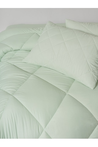 Cotton Box Softwash Tek Kişilik Yorgan Seti Adaçayı Yeşil