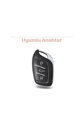 Mg Hs Gt Zs Ev Zx Mg5 Mg6 Roewe Rx3 Rx5 I5 Erx5 I6 I5 Nano Anahtar Kılıfı Siyah Gümüş Renk