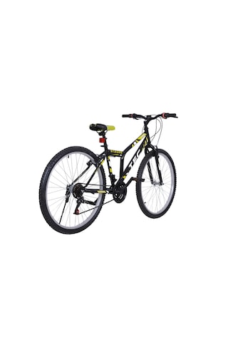 Bisiklet Strong 26" Jant 21 Vites Erkek Dağ Bisikleti Siyah - Sarı & Vitesli Bisiklet Sarı - Siyah