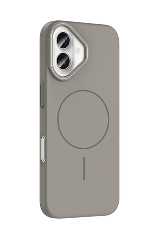 Apple iPhone 16 Uyumlu Kılıf Magsafe Şarj Özellikli Zore Ruby Silikon Kapak - Lacivert Lacivert