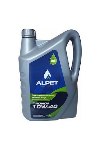 Alpet Cronos 10W-40 Üstün Performanslı Motor Yağı 4 L
