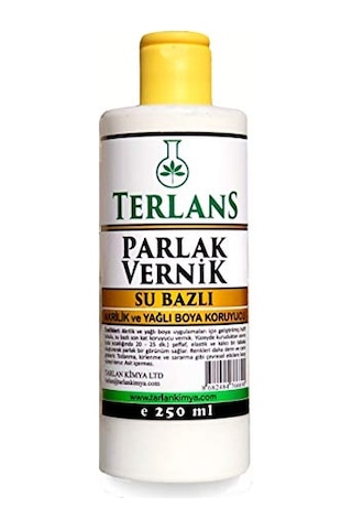 Bazlı Parlak Vernik 250 Ml Akrilik Ve Yağlı Genel