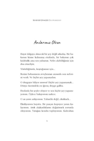 Hayy Kitap Zeus Kabadayı Sevseydi Gitmezdi