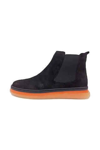 Dr. Flexer Dr.flexer 165201-925 Hakiki Süet Deri Erkek Bot Siyah