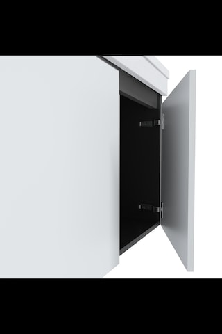 Teta Home Tokyo 65 Cm Mdf Banyo Dolabı Seti + Boy Dolabı Antrasit-beyaz Antrasit - Beyaz