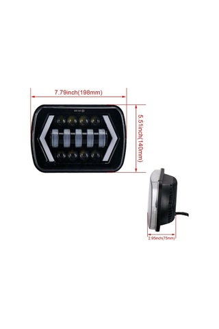 Offroad Sis Lambası Beyaz, Amber Sinyal 60w 12-60v Adet/ Lass300