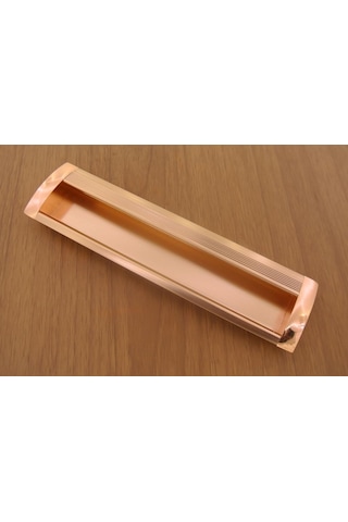Yeni Gömme Kulp Çizgili Rose 128 Mm Rose