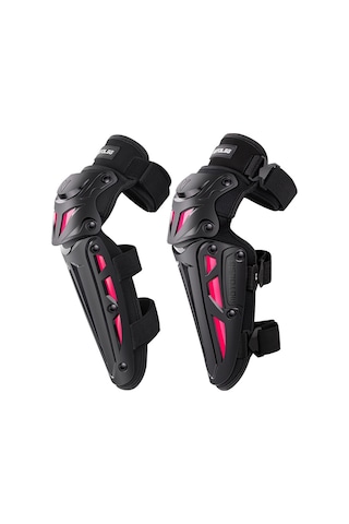 Sones Motolsg Mt-05 Motosiklet Bisiklet Sürme Koruyucu Dişli 2'si 1 Arada Dizlik Pembe