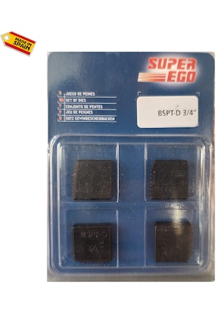 Süper Ego 6005d4000 Yedek Pafta Tarağı 3/ 4"