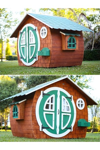 MANDU Ahşap Çocuk Oyun Evi (Playhouse) Hobbit