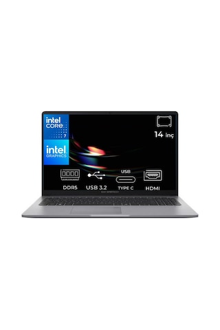 Asus Expertbook P1 P1403CVA-C716512G0D-K26 i7-240H 128 GB 4 TB SSD 14" Free Dos FHD Dizüstü Bilgisayar