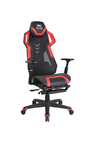 Ryze Techno-cool Oyuncu Koltuğu - Rgb - Siyah/kırmızı 74x119-129x51 Cm