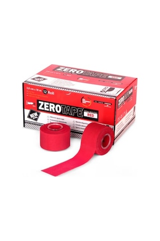 Zerotape Sporcu Tespit Bandı 3.8 CM x 10 M Kırmızı