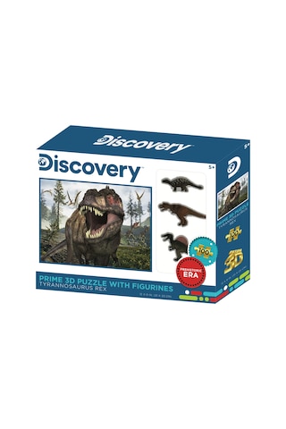 Prime 3d - Tyrannosaurus Rex 100 Parça Puzzle Ve Figür Set 15547