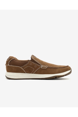 Clarks Sailview Step Light Tan Nubuck Erkek Bej Günlük Ayakkabı 26176975 Bej
