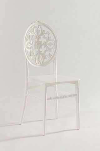 2 Adet Venüs Beyaz Pratik Sandalye / Balkon Bahçe Mutfak