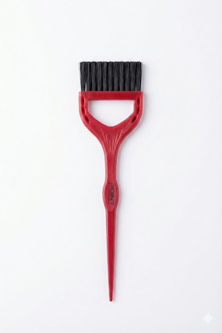 Point Ergonomik Tasarım Boya Fırçası Düz Ağız Kırmızı Sbf-032