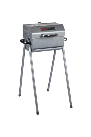 Igrıll Barbekü Cube 402 Mm Kömürlü Mangal Gri