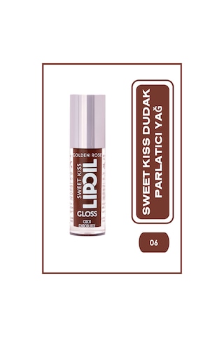 Golden Rose Sweet Kiss Rosehip Murumuru ve Jojoba Yağı İçeren Meyveli Dudak Parlatıcı Yağ 06