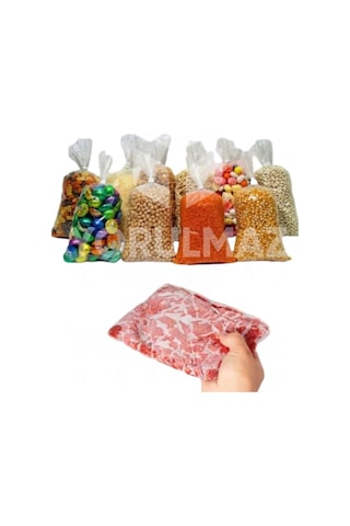 Kalın Buzdolabı Poşeti 15 Kg Kapasiteli 50x70 Cm 10 Lu Paket Sağlam Ve Yırtılmaz