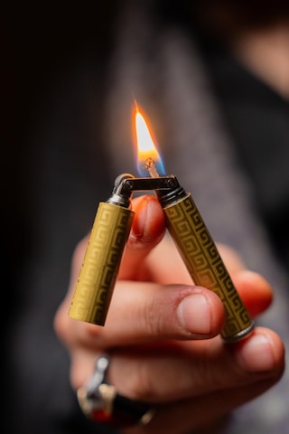 Caka Lighter Gold Labirent Benzinli Çakmak - Ckl-030